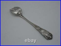 12 Fourchettes A Huitres En Argent Massif Poincon Minerve 1 Er Titre Louis XV