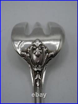 12 Fourchettes A Huitres En Argent Massif Poincon Minerve 1 Er Titre Louis XV