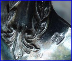 12 couverts argent massif minerve au 3ème étrange poinçon, noblesse 858 g