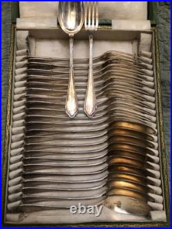 12 couverts argent massif poinçon minerve victor boivin