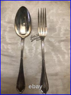 12 couverts argent massif poinçon minerve victor boivin