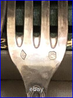 12 couverts argent massif poinçon minerve victor boivin