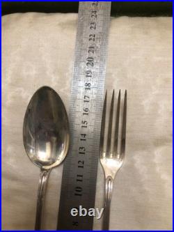 12 couverts argent massif poinçon minerve victor boivin