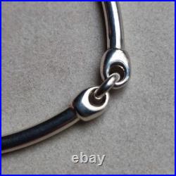24,2g Bracelet articulé en Argent 925 poinçon minerve. XXème