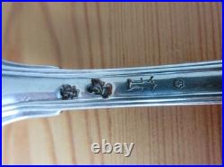 2 Fourchettes Anciennes Argent Massif Poincons Fermiers Generaux