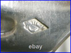 2 PAIRES COUVERTS ARGENT MASSIF POINÇON MINERVE SILVER FORK SPOON 182 grs