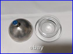 2 beurrier individuel poinçonné maître orfèvre RP orfèvre minerve 2 art déco