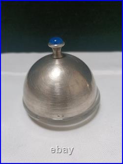 2 beurrier individuel poinçonné maître orfèvre RP orfèvre minerve 2 art déco