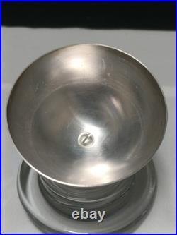 2 beurrier individuel poinçonné maître orfèvre RP orfèvre minerve 2 art déco