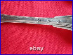 2 grandes cuillerres argent massif XIX POINCONS VIELLARD premier titre PARIS