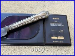 5 Couteaux PARIS En Argent Massif Poinçon Minerve