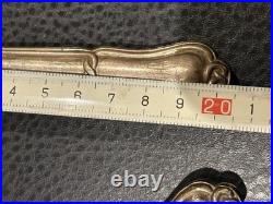 5 Couteaux PARIS En Argent Massif Poinçon Minerve