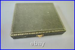 6 Anciennes Cuillères Russe Thé Café, Argent Massif et Vermeil Poinçon Sanglier