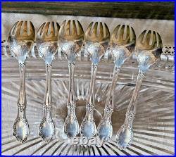 6 Anciennes Fourchettes Tiffany & Co Sterling Argent Massif Poincon Cygne