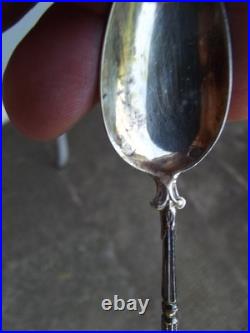 6 Cuillères à cafe en Argent Massif Poinçons Minerve orfèvre JG