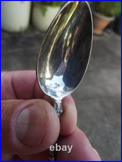 6 Cuillères à cafe en Argent Massif Poinçons Minerve orfèvre JG