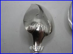 6 Fourchettes A Huitre Argent Massif Poincon Minerve Art Deco