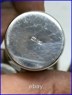 6 Timbales gobelets Argent Massif Poinçon 800 XIX EME Antique Silver Cup 70 gr