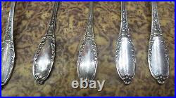 8 anciennes petites cuilleres en argent massif epok1900 poincon minerve sty LXVI