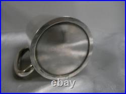 ANCIENNE CHOPE TASSE TIMBALE ARGENT MASSIF POINÇONS ANGLAIS poids 117 gr