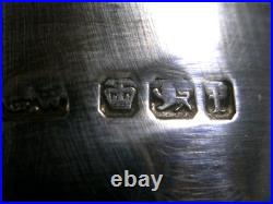 ANCIENNE CHOPE TASSE TIMBALE ARGENT MASSIF POINÇONS ANGLAIS poids 117 gr