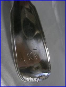 ANCIENNE LOUCHE ARGENT MASSIF POINÇONS MINERVE BOURDON 172 grammes