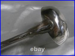 ANCIENNE LOUCHE ARGENT MASSIF POINÇONS MINERVE BOURDON 172 grammes