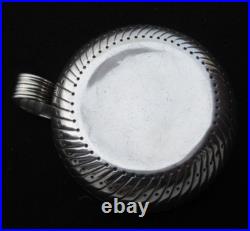 ANCIEN TASTEVIN ARGENT MASSIF NOMINATIF TASTE VIN poinçon JFP COQ 116 g 93 mm