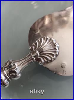 ARGENT MASSIF Poinçon VIEILLARD Superbe Pelle à GTEAU -/ TARTE 1835-1838