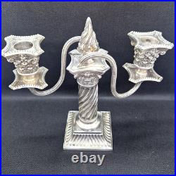 A identifier Paire de candélabres à 2 bras de lumière Poinçons RD 800 ou 900