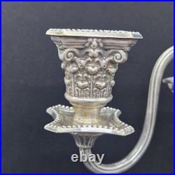 A identifier Paire de candélabres à 2 bras de lumière Poinçons RD 800 ou 900