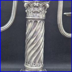 A identifier Paire de candélabres à 2 bras de lumière Poinçons RD 800 ou 900