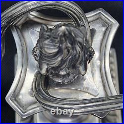 A identifier Paire de candélabres à 2 bras de lumière Poinçons RD 800 ou 900