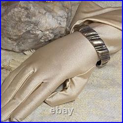 Ancien Bracelet Berbère Aït Atta Maroc Argent Massif Poinçon Bélier 82g