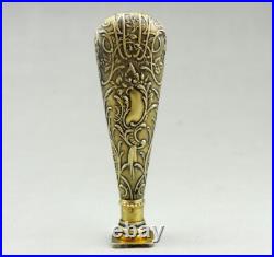 Ancien Cachet Sceau en Argent massif Vermeil poinçon tête sanglier Epoque XIXème Ancien Cachet Sceau en Argent massif Vermeil poinçon tête sanglier Epoque XIXème