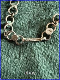 Ancien Collier Berbère Argent Massif Et Email Collier Argent Kabyle Poinçons