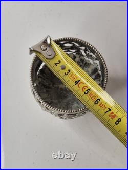 Ancien Coupe brûle-parfum en argent Poinçon lion et tête Silver 70g