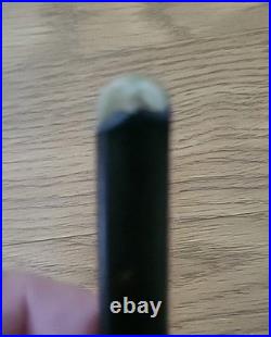 Ancien Couteau De Poche En Argent Massif Poinçon Minerve Antique Époque XIX Ème