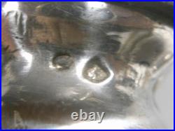 Ancien Couvert A Salade Argent Massif Poinçons Cuillere Fourchette