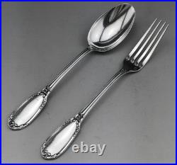 Ancien Couvert d' enfant ou entremet en argent massif poinçon minerve 63.8 G