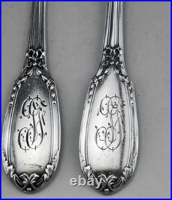 Ancien Couvert d' enfant ou entremet en argent massif poinçon minerve 63.8 G