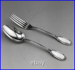 Ancien Couvert d' enfant ou entremet en argent massif poinçon minerve 63.8 G