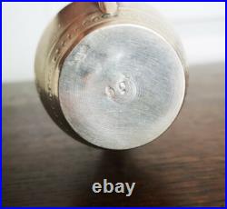 Ancien Magnifique Petit Pot À Lait En Argent Massif HUGO Poinçons Minerve 75 gr