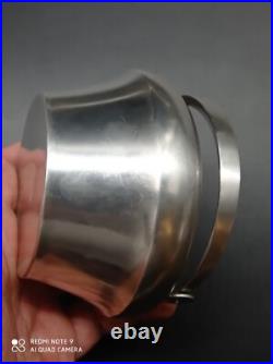 Ancien Pot, coupe, seau, coupelle, bol en argent massif RUSSE XIX, poinçonné