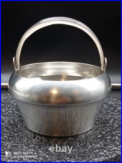 Ancien Pot, coupe, seau, coupelle, bol en argent massif RUSSE XIX, poinçonné