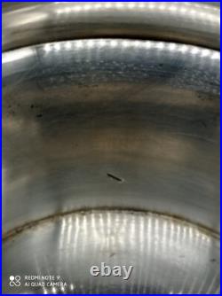 Ancien Pot, coupe, seau, coupelle, bol en argent massif RUSSE XIX, poinçonné