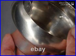 Ancien Pot, coupe, seau, coupelle, bol en argent massif RUSSE XIX, poinçonné