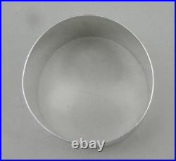 Ancien Rond de serviette en argent massif poinçon Minerve