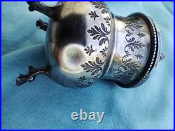 Ancien moutardier en argent poinçon minerve 1 poids 55 g fin 19ème