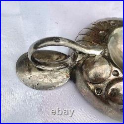 Ancien petit Tastevin en Argent Massif Poinçon Minerve SILVER SMALL WINE TASTER